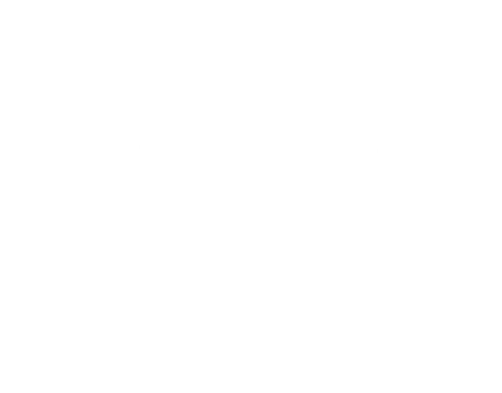 Rosette with pound sign in the middle